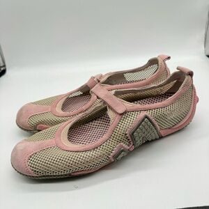 Merrell Pink and Beige Athletic Shoes